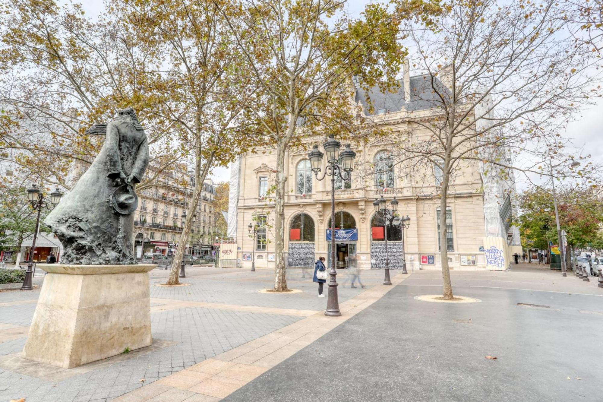 Grand Appart Spacieux Renove Paris Metro Wifi Kültér fotó